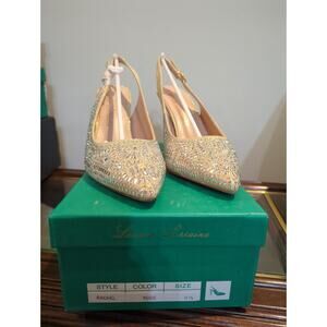 Lauren Lorraine Rachel Black Heel Size 9 NIB